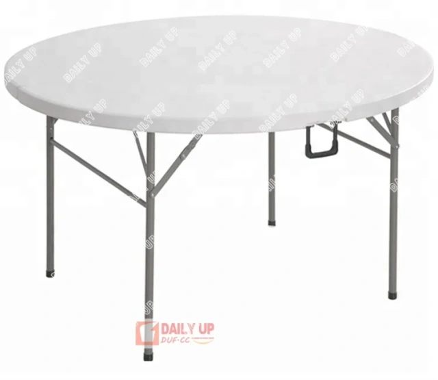 Banquet Folding Round Table For Sale Outdoor White Plastic 456ft Dining Round Table Designs Party Suitcase HDPE Wedding Table,Banquet Folding Round Table For Sale Outdoor White Plastic 456ft Dining Round Table Designs Party Suitcase HDPE Wedding Table,DAILY UP FURNITURE-The professional supplier of School Furniture, Office Furniture, Home Furnirure
