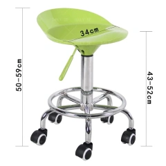 Revolving High Bar Stool With Footrest Adjustable Swivel Kitchen Dining Chair With Wheels For Lab And Counter 2024 New Design,Revolving High Bar Stool With Footrest Adjustable Swivel Kitchen Dining Chair With Wheels For Lab And Counter 2024 New Design,DAILY UP FURNITURE-The professional supplier of School Furniture, Office Furniture, Home Furnirure