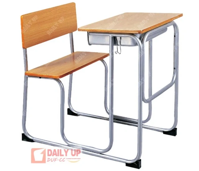 Two Seater School Table Bench for Student Double Student Desk and Bench Classroom Wooden Bench Set,Two Seater School Table Bench for Student Double Student Desk and Bench Classroom Wooden Bench Set,DAILY UP FURNITURE-The professional supplier of School Furniture, Office Furniture, Home Furnirure