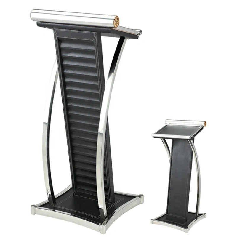 stainless steel  Lectern Podium / Church Pulpit/ Wooden Rostrum Classical,stainless steel  Lectern Podium / Church Pulpit/ Wooden Rostrum Classical,DAILY UP FURNITURE-The professional supplier of School Furniture, Office Furniture, Home Furnirure