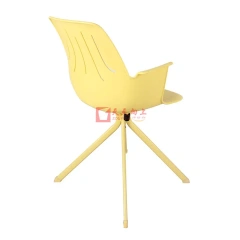 Classic Household Leisure Chair With Plastic Backrest Metal Frame And Curved armrest Bedroom Chair For Reception Kitchen Dining,Classic Household Leisure Chair With Plastic Backrest Metal Frame And Curved armrest Bedroom Chair For Reception Kitchen Dining,DAILY UP FURNITURE-The professional supplier of School Furniture, Office Furniture, Home Furnirure