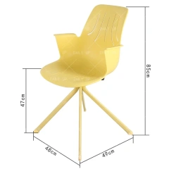 Classic Household Leisure Chair With Plastic Backrest Metal Frame And Curved armrest Bedroom Chair For Reception Kitchen Dining,Classic Household Leisure Chair With Plastic Backrest Metal Frame And Curved armrest Bedroom Chair For Reception Kitchen Dining,DAILY UP FURNITURE-The professional supplier of School Furniture, Office Furniture, Home Furnirure