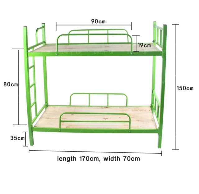 Dormitory Steel Frame Bunk Bed School Student Double Decker Bed With Ladder Stairs Guardrail For Kindergarten Bedroom,Dormitory Steel Frame Bunk Bed School Student Double Decker Bed With Ladder Stairs Guardrail For Kindergarten Bedroom,DAILY UP FURNITURE-The professional supplier of School Furniture, Office Furniture, Home Furnirure