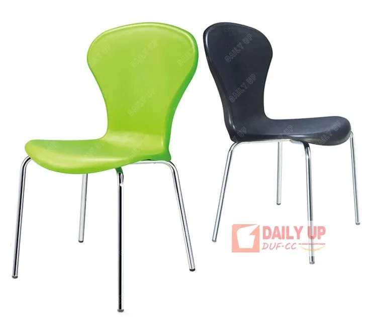 Stackable Plastic Living Room Chair Concise Ergonomic Leisure Chair With Steel Frame For Meeting And Conference,Stackable Plastic Living Room Chair Concise Ergonomic Leisure Chair With Steel Frame For Meeting And Conference,DAILY UP FURNITURE-The professional supplier of School Furniture, Office Furniture, Home Furnirure