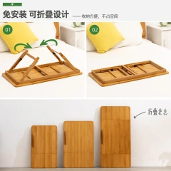 adjustable laptop bed portable computer desk  table eat in bed folding  wooden table,adjustable laptop bed portable computer desk  table eat in bed folding  wooden table,DAILY UP FURNITURE-The professional supplier of School Furniture, Office Furniture, Home Furnirure