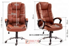 Executive Office Chair Dimensions Wholesale Leather Boss Chair CEO Office Furniture Executive Swivel Chair Base For Recliner,Executive Office Chair Dimensions Wholesale Leather Boss Chair CEO Office Furniture Executive Swivel Chair Base For Recliner,DAILY UP FURNITURE-The professional supplier of School Furniture, Office Furniture, Home Furnirure
