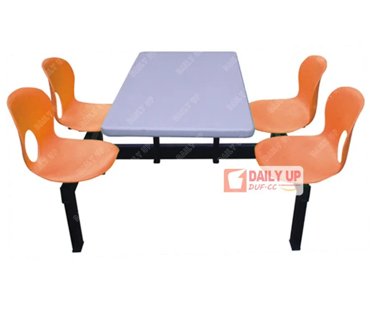 Space-Saving Dining Table And Chair Set School Cafeteria Furniture Cheap Restaurant Furniture,Space-Saving Dining Table And Chair Set School Cafeteria Furniture Cheap Restaurant Furniture,DAILY UP FURNITURE-The professional supplier of School Furniture, Office Furniture, Home Furnirure