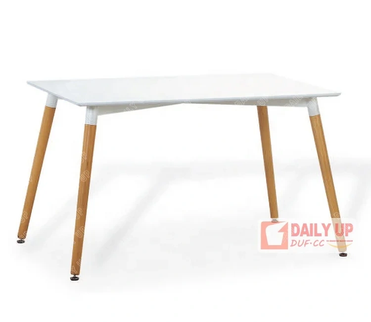 Rectangular Coffee Table With Wooden Legs dining table set luxury dining table,Rectangular Coffee Table With Wooden Legs dining table set luxury dining table,DAILY UP FURNITURE-The professional supplier of School Furniture, Office Furniture, Home Furnirure