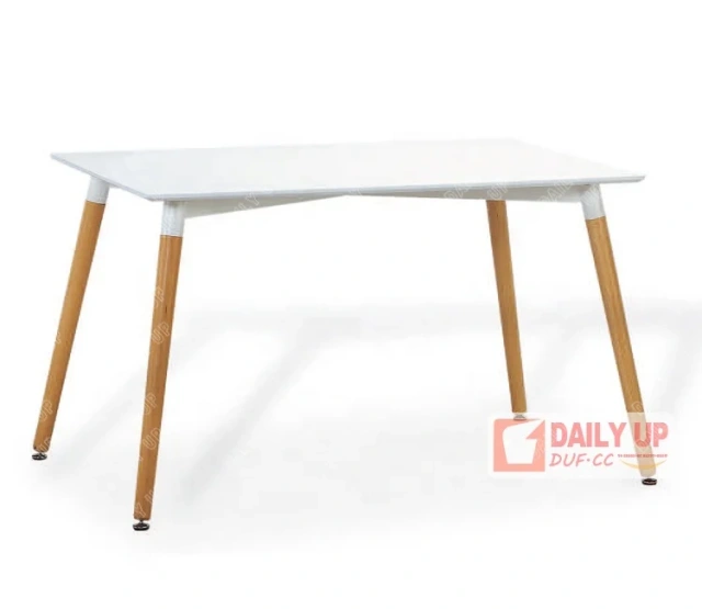 Rectangular Coffee Table With Wooden Legs dining table set luxury dining table,Rectangular Coffee Table With Wooden Legs dining table set luxury dining table,DAILY UP FURNITURE-The professional supplier of School Furniture, Office Furniture, Home Furnirure