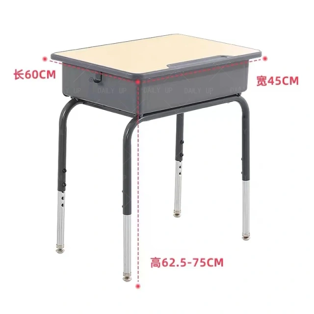 Standard classroom desk and chair  Study Single adjustable Classroom Desk and Chair,Standard classroom desk and chair  Study Single adjustable Classroom Desk and Chair,DAILY UP FURNITURE-The professional supplier of School Furniture, Office Furniture, Home Furnirure