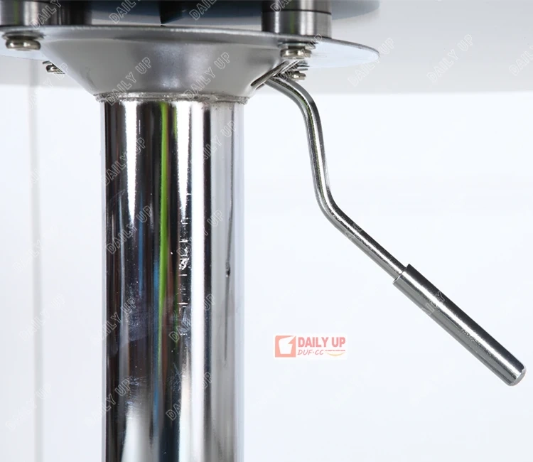 Promote 2016 Modern Design Glass Dining Table Height Adjustable Round Dining Table And Chair Electroplate Frame Base for Sale,Promote 2016 Modern Design Glass Dining Table Height Adjustable Round Dining Table And Chair Electroplate Frame Base for Sale,DAILY UP FURNITURE-The professional supplier of School Furniture, Office Furniture, Home Furnirure