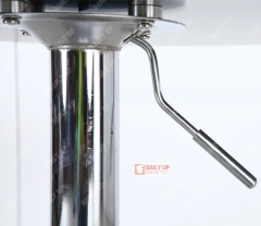 Promote 2016 Modern Design Glass Dining Table Height Adjustable Round Dining Table And Chair Electroplate Frame Base for Sale,Promote 2016 Modern Design Glass Dining Table Height Adjustable Round Dining Table And Chair Electroplate Frame Base for Sale,DAILY UP FURNITURE-The professional supplier of School Furniture, Office Furniture, Home Furnirure