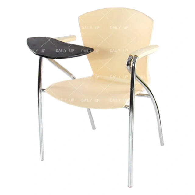 Writing Pad Office Chair with Note Taking Tablet PP Student Chair Stacking Institutional Chair,Writing Pad Office Chair with Note Taking Tablet PP Student Chair Stacking Institutional Chair,DAILY UP FURNITURE-The professional supplier of School Furniture, Office Furniture, Home Furnirure