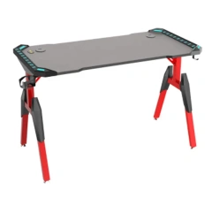 Pink PC Gaming Desk Gamer Racing Desk With Led Younger Design Electronic Competition Height Adjustable Gaming Table,Pink PC Gaming Desk Gamer Racing Desk With Led Younger Design Electronic Competition Height Adjustable Gaming Table,DAILY UP FURNITURE-The professional supplier of School Furniture, Office Furniture, Home Furnirure