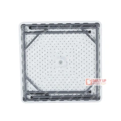 86*86CM Banquet Folding Picnic Table And Chairs Offwhite Outdoor Folding Table Plastic Garden Table for Camping,86*86CM Banquet Folding Picnic Table And Chairs Offwhite Outdoor Folding Table Plastic Garden Table for Camping,DAILY UP FURNITURE-The professional supplier of School Furniture, Office Furniture, Home Furnirure