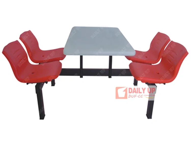 Heavy-Duty Canteen Furniture Restaurant Tables And Chairs Used Fast Food Modern Dining Set,Heavy-Duty Canteen Furniture Restaurant Tables And Chairs Used Fast Food Modern Dining Set,DAILY UP FURNITURE-The professional supplier of School Furniture, Office Furniture, Home Furnirure