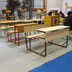 Cheap Price School Furniture Plastic Popular School Desk and Chair Double seat school desk and chair set,Cheap Price School Furniture Plastic Popular School Desk and Chair Double seat school desk and chair set,DAILY UP FURNITURE-The professional supplier of School Furniture, Office Furniture, Home Furnirure