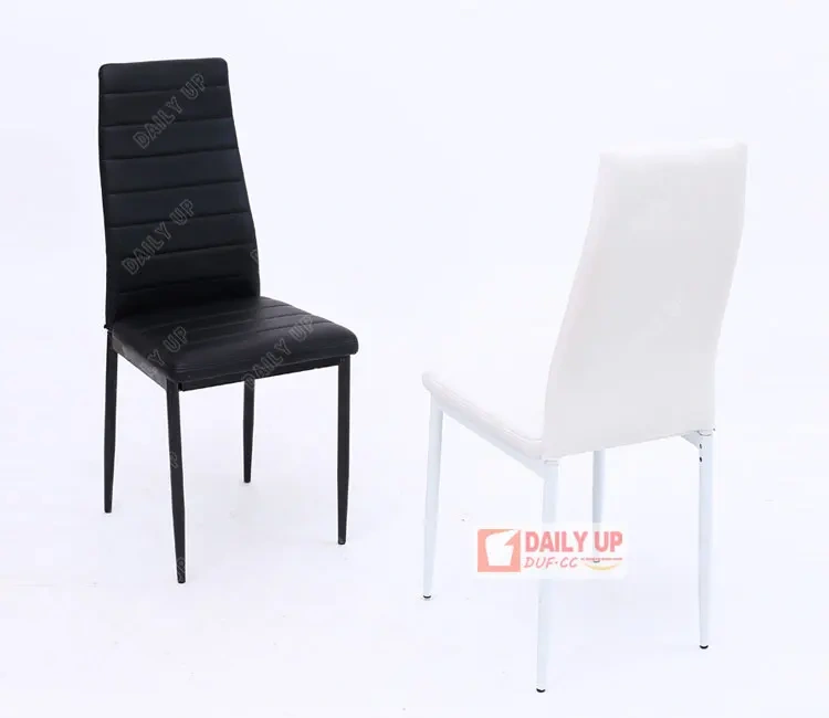 Bright Lobby Chair with Sponge Padded High End Modern Glass Dining Table Leather Chair PU Restaurant Chair Home Furniture,Bright Lobby Chair with Sponge Padded High End Modern Glass Dining Table Leather Chair PU Restaurant Chair Home Furniture,DAILY UP FURNITURE-The professional supplier of School Furniture, Office Furniture, Home Furnirure