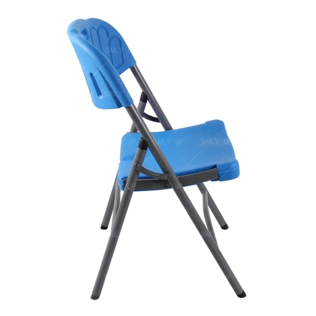 Portable Folding Chair Blow Molded Plastic and Metal Camping Folding Chair for Outdoor Events Heavy Duty Outdoor Garden Chair,Portable Folding Chair Blow Molded Plastic and Metal Camping Folding Chair for Outdoor Events Heavy Duty Outdoor Garden Chair,DAILY UP FURNITURE-The professional supplier of School Furniture, Office Furniture, Home Furnirure