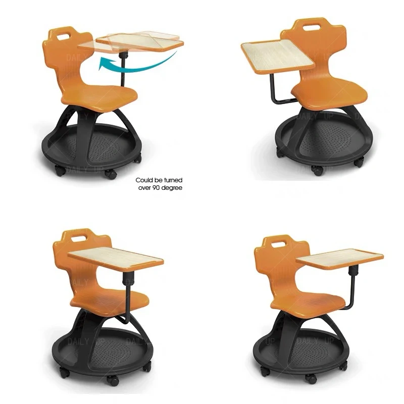 High School Chair with Moving Casters Study Chair high school furniture classroom chairs,High School Chair with Moving Casters Study Chair high school furniture classroom chairs,DAILY UP FURNITURE-The professional supplier of School Furniture, Office Furniture, Home Furnirure