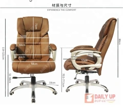 Luxury Executive Office Chairs Height Adjust PU Best Ergonomic Office Chair Senior Manager Leather,Luxury Executive Office Chairs Height Adjust PU Best Ergonomic Office Chair Senior Manager Leather,DAILY UP FURNITURE-The professional supplier of School Furniture, Office Furniture, Home Furnirure