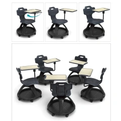 High School Chair with Moving Casters Study Chair high school furniture classroom chairs,High School Chair with Moving Casters Study Chair high school furniture classroom chairs,DAILY UP FURNITURE-The professional supplier of School Furniture, Office Furniture, Home Furnirure