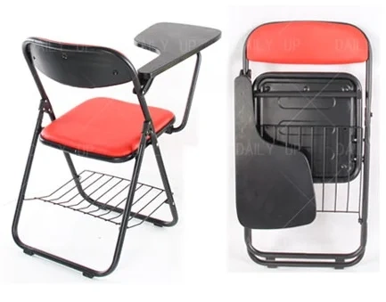 Upholstered PU Leather Training Chair With Tablet Book Holder Conference Chair folding chairs for events,Upholstered PU Leather Training Chair With Tablet Book Holder Conference Chair folding chairs for events,DAILY UP FURNITURE-The professional supplier of School Furniture, Office Furniture, Home Furnirure