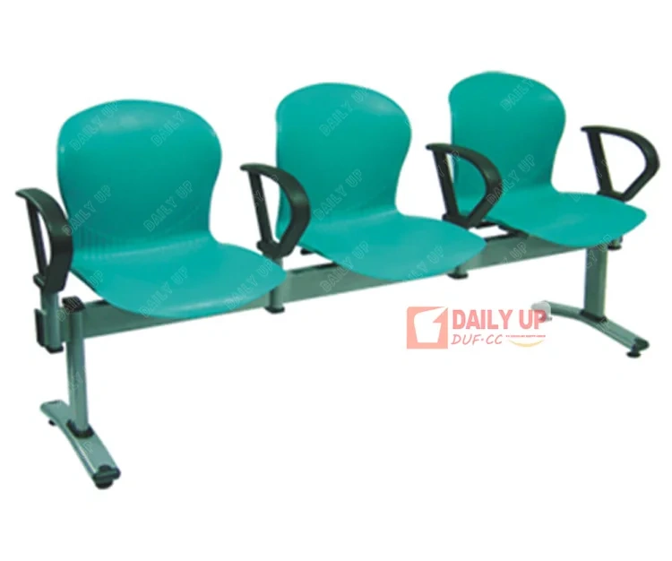 Lobby 3-Seater Waiting Chair With Armrest Cushion Hospital Arm Chair Public Seating with Fabric Seat Board,Lobby 3-Seater Waiting Chair With Armrest Cushion Hospital Arm Chair Public Seating with Fabric Seat Board,DAILY UP FURNITURE-The professional supplier of School Furniture, Office Furniture, Home Furnirure