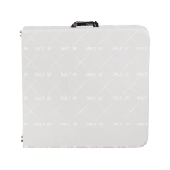 4567ft Round Dining Table Waterproof White Plastic Outdoor Table Set for Party Suitcase HDPE Folding Round Table and Chairs,4567ft Round Dining Table Waterproof White Plastic Outdoor Table Set for Party Suitcase HDPE Folding Round Table and Chairs,DAILY UP FURNITURE-The professional supplier of School Furniture, Office Furniture, Home Furnirure