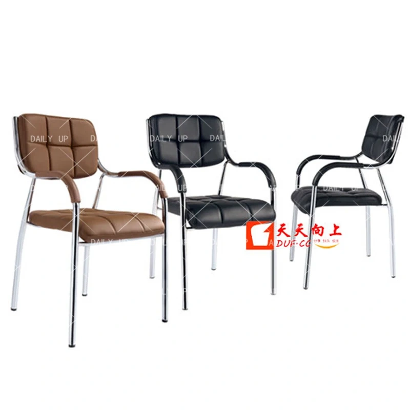 High Quality Leather Material Ergonomics Office Chair Bright Colors Red Color 4 Feet Steel Frame PU Chair Manufactory,High Quality Leather Material Ergonomics Office Chair Bright Colors Red Color 4 Feet Steel Frame PU Chair Manufactory,DAILY UP FURNITURE-The professional supplier of School Furniture, Office Furniture, Home Furnirure