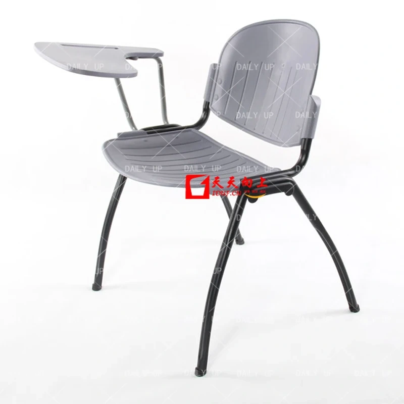 4 Leg School Chair with Writing Pad Molded Plastic Tablet Chair Solid Steel Class Room Chairs,4 Leg School Chair with Writing Pad Molded Plastic Tablet Chair Solid Steel Class Room Chairs,DAILY UP FURNITURE-The professional supplier of School Furniture, Office Furniture, Home Furnirure