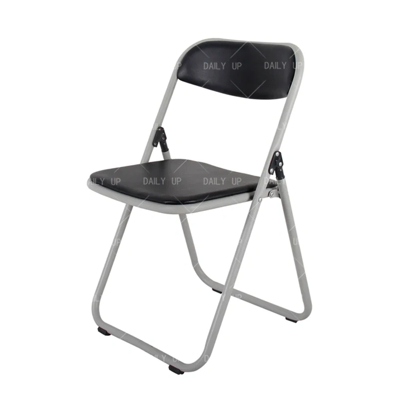 Used Metal Folding Chairs Office Reception Chair Comfortable PU Padded Seat and Back Cushion Chair,Used Metal Folding Chairs Office Reception Chair Comfortable PU Padded Seat and Back Cushion Chair,DAILY UP FURNITURE-The professional supplier of School Furniture, Office Furniture, Home Furnirure