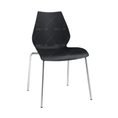 Armless Dining Chair Recyclable Plastics Leisure Chair Stacking Church Chairs,Armless Dining Chair Recyclable Plastics Leisure Chair Stacking Church Chairs,DAILY UP FURNITURE-The professional supplier of School Furniture, Office Furniture, Home Furnirure