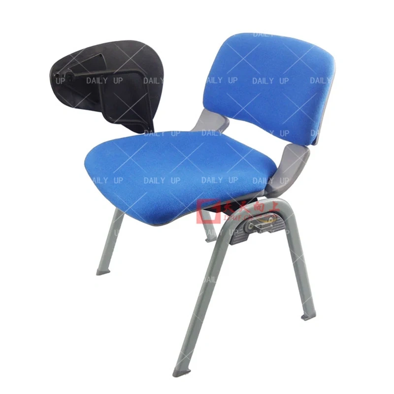 Heavy Duty Office Chair Foam Padded Chair Fabric Upholstery Conference Chairs with Writing Table,Heavy Duty Office Chair Foam Padded Chair Fabric Upholstery Conference Chairs with Writing Table,DAILY UP FURNITURE-The professional supplier of School Furniture, Office Furniture, Home Furnirure