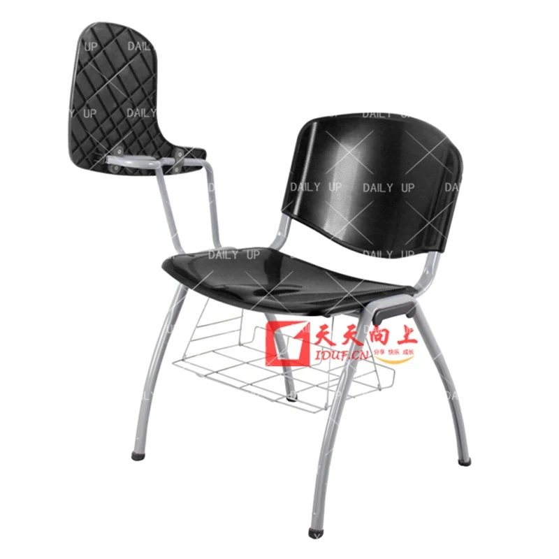 Plastic Institutional Chair Student Chair With Writing Pad Metal School Chair with Book Basket,Plastic Institutional Chair Student Chair With Writing Pad Metal School Chair with Book Basket,DAILY UP FURNITURE-The professional supplier of School Furniture, Office Furniture, Home Furnirure