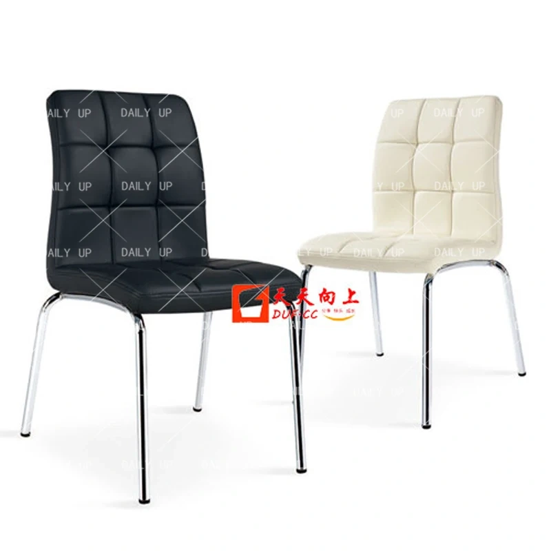 Comfortable Colorful PU Seat Steel Frame Famous Office Leather High Back Dining Chair Office Chair Banquet Chair Made In China,Comfortable Colorful PU Seat Steel Frame Famous Office Leather High Back Dining Chair Office Chair Banquet Chair Made In China,DAILY UP FURNITURE-The professional supplier of School Furniture, Office Furniture, Home Furnirure