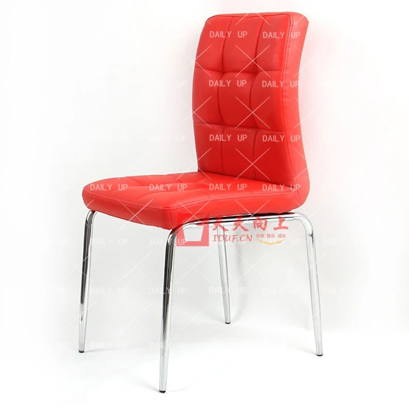 Comfortable Colorful PU Seat Steel Frame Famous Office Leather High Back Dining Chair Office Chair Banquet Chair Made In China,Comfortable Colorful PU Seat Steel Frame Famous Office Leather High Back Dining Chair Office Chair Banquet Chair Made In China,DAILY UP FURNITURE-The professional supplier of School Furniture, Office Furniture, Home Furnirure
