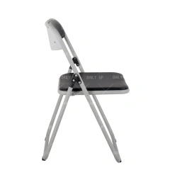 Used Metal Folding Chairs Office Reception Chair Comfortable PU Padded Seat and Back Cushion Chair,Used Metal Folding Chairs Office Reception Chair Comfortable PU Padded Seat and Back Cushion Chair,DAILY UP FURNITURE-The professional supplier of School Furniture, Office Furniture, Home Furnirure