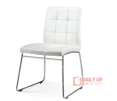 Classic PU Dining Restaurant Chair White PU Leather Dining Room Chairs Made In China,Classic PU Dining Restaurant Chair White PU Leather Dining Room Chairs Made In China,DAILY UP FURNITURE-The professional supplier of School Furniture, Office Furniture, Home Furnirure