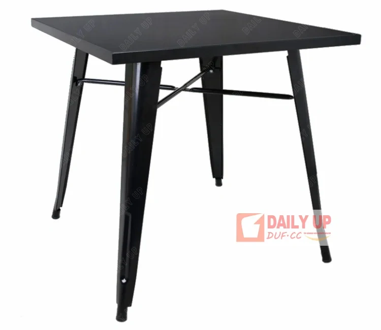Iron Sale Tables Apply Red Square Metal Legs Office Desk Black Dining Spaces Tables,Iron Sale Tables Apply Red Square Metal Legs Office Desk Black Dining Spaces Tables,DAILY UP FURNITURE-The professional supplier of School Furniture, Office Furniture, Home Furnirure