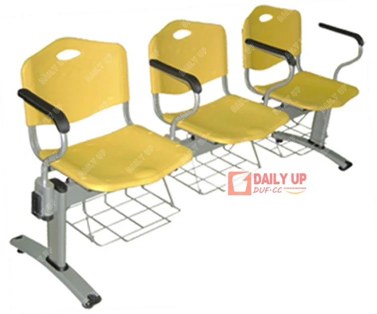 3 Seater Public Chair Lobby Waiting Chair With Padded Seater Reception Cushion Chair,3 Seater Public Chair Lobby Waiting Chair With Padded Seater Reception Cushion Chair,DAILY UP FURNITURE-The professional supplier of School Furniture, Office Furniture, Home Furnirure