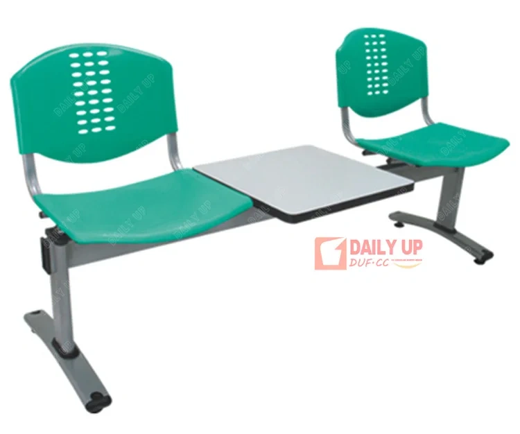 Customer Waiting Chairs with Tea Table Public 2 Seater Link Chair with Flat Table Reception Room Chair,Customer Waiting Chairs with Tea Table Public 2 Seater Link Chair with Flat Table Reception Room Chair,DAILY UP FURNITURE-The professional supplier of School Furniture, Office Furniture, Home Furnirure