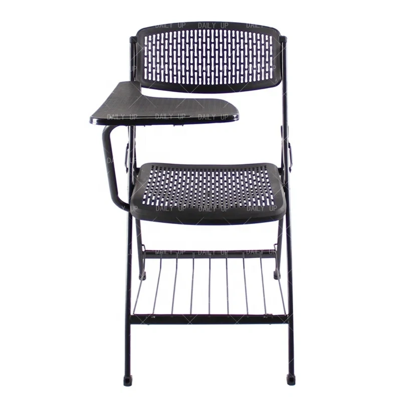 Cheap Metal Folding Chairs Gray White Economic Plastic Chairs Portable Armless Chair with Hole,Cheap Metal Folding Chairs Gray White Economic Plastic Chairs Portable Armless Chair with Hole,DAILY UP FURNITURE-The professional supplier of School Furniture, Office Furniture, Home Furnirure