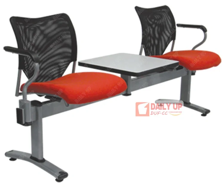 2 Seater Waiting Room Bench with Coffee Table Outdoor Bench Seat and Tables Aluminum Mesh Outdoor Chairs,2 Seater Waiting Room Bench with Coffee Table Outdoor Bench Seat and Tables Aluminum Mesh Outdoor Chairs,DAILY UP FURNITURE-The professional supplier of School Furniture, Office Furniture, Home Furnirure
