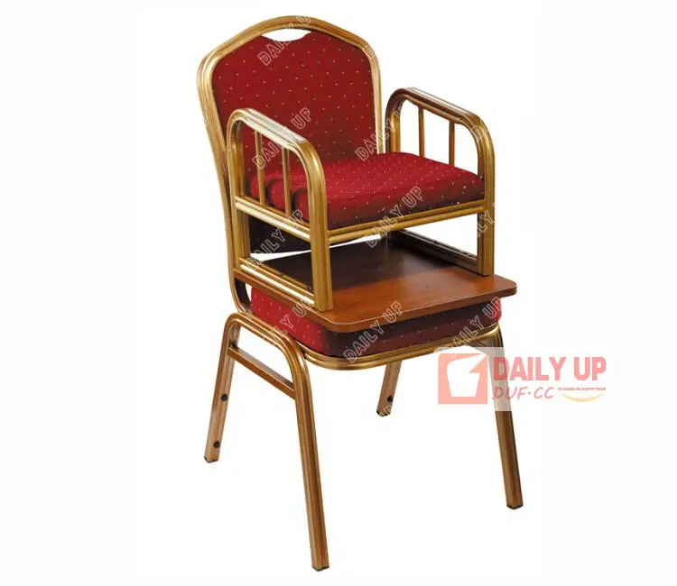 Public Baby Feeding Chair with Cushion Aluminium Restaurant Baby High Chair Padded Baby Dining Chair,Public Baby Feeding Chair with Cushion Aluminium Restaurant Baby High Chair Padded Baby Dining Chair,DAILY UP FURNITURE-The professional supplier of School Furniture, Office Furniture, Home Furnirure