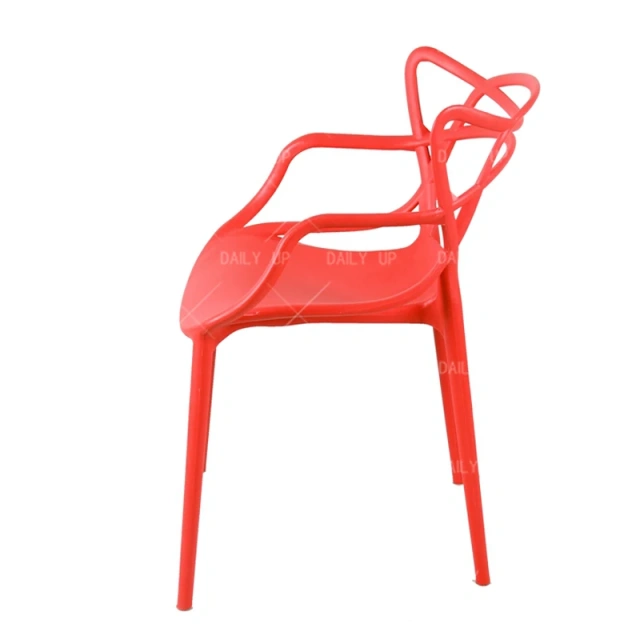 Plastic Outdoor Garden Chair European Recreational Master chair with Armrest Italy Design Leisure Cafe Chair,Plastic Outdoor Garden Chair European Recreational Master chair with Armrest Italy Design Leisure Cafe Chair,DAILY UP FURNITURE-The professional supplier of School Furniture, Office Furniture, Home Furnirure
