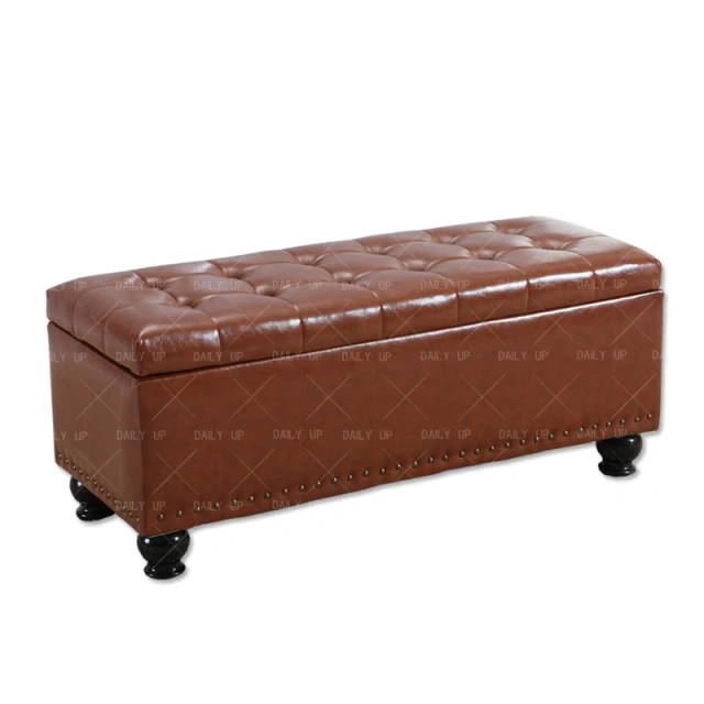 Living room bedroom furniture imitation leather storage Ottoman blue leather bed end stool bench,Living room bedroom furniture imitation leather storage Ottoman blue leather bed end stool bench,DAILY UP FURNITURE-The professional supplier of School Furniture, Office Furniture, Home Furnirure