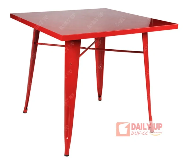 Iron Sale Tables Apply Red Square Metal Legs Office Desk Black Dining Spaces Tables,Iron Sale Tables Apply Red Square Metal Legs Office Desk Black Dining Spaces Tables,DAILY UP FURNITURE-The professional supplier of School Furniture, Office Furniture, Home Furnirure
