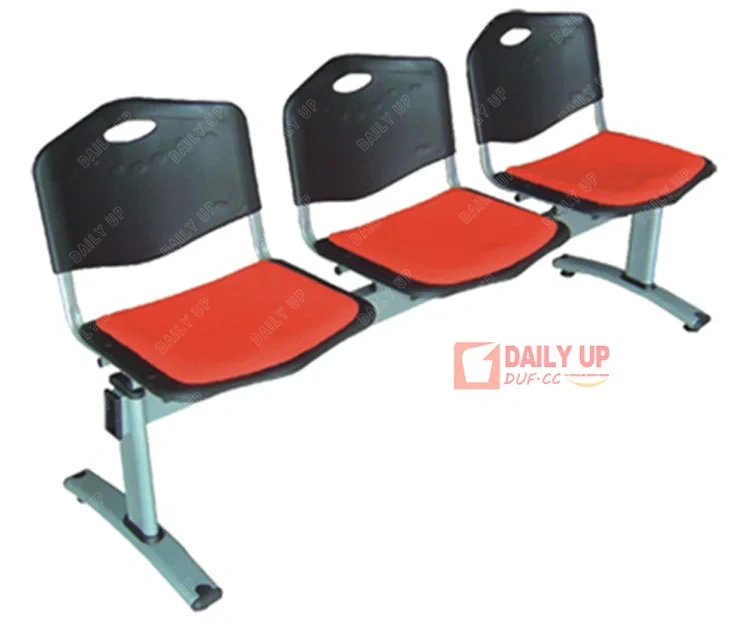 3 Seater Public Chair Lobby Waiting Chair With Padded Seater Reception Cushion Chair,3 Seater Public Chair Lobby Waiting Chair With Padded Seater Reception Cushion Chair,DAILY UP FURNITURE-The professional supplier of School Furniture, Office Furniture, Home Furnirure