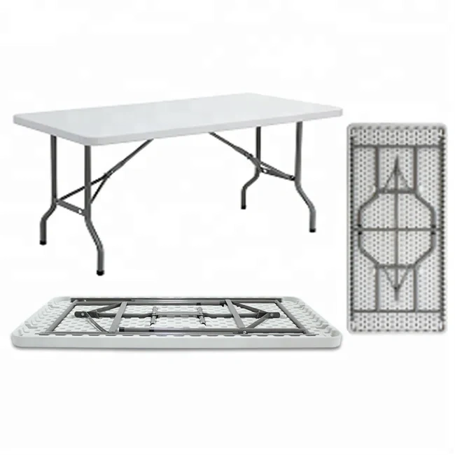 HDPE 6FT Folding Table 183cm Plastic Outdoor Trestle Tables Garden Dining Camping Table,HDPE 6FT Folding Table 183cm Plastic Outdoor Trestle Tables Garden Dining Camping Table,DAILY UP FURNITURE-The professional supplier of School Furniture, Office Furniture, Home Furnirure